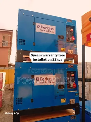 Hub Nova Surage 22kva Diesel Generator Perkins Generator