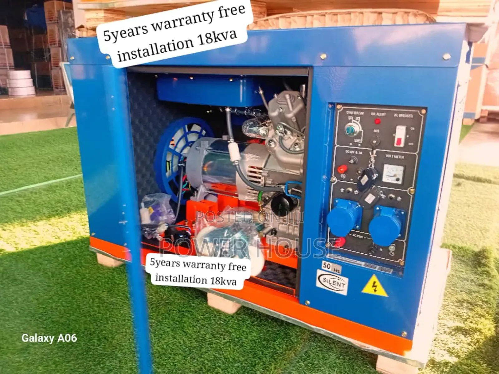 Hub Eclipse Lumina 18kva Diesel Generator Perkins 18kva