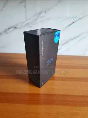 New Samsung Galaxy S9 Plus 64 GB Black