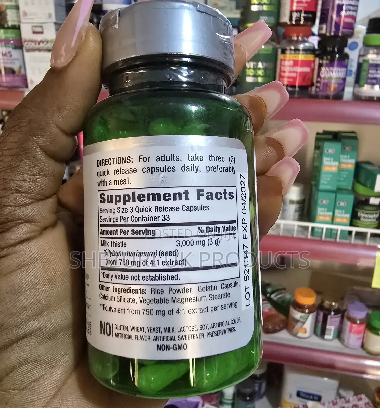 Milk Thistle Seed 3000mg