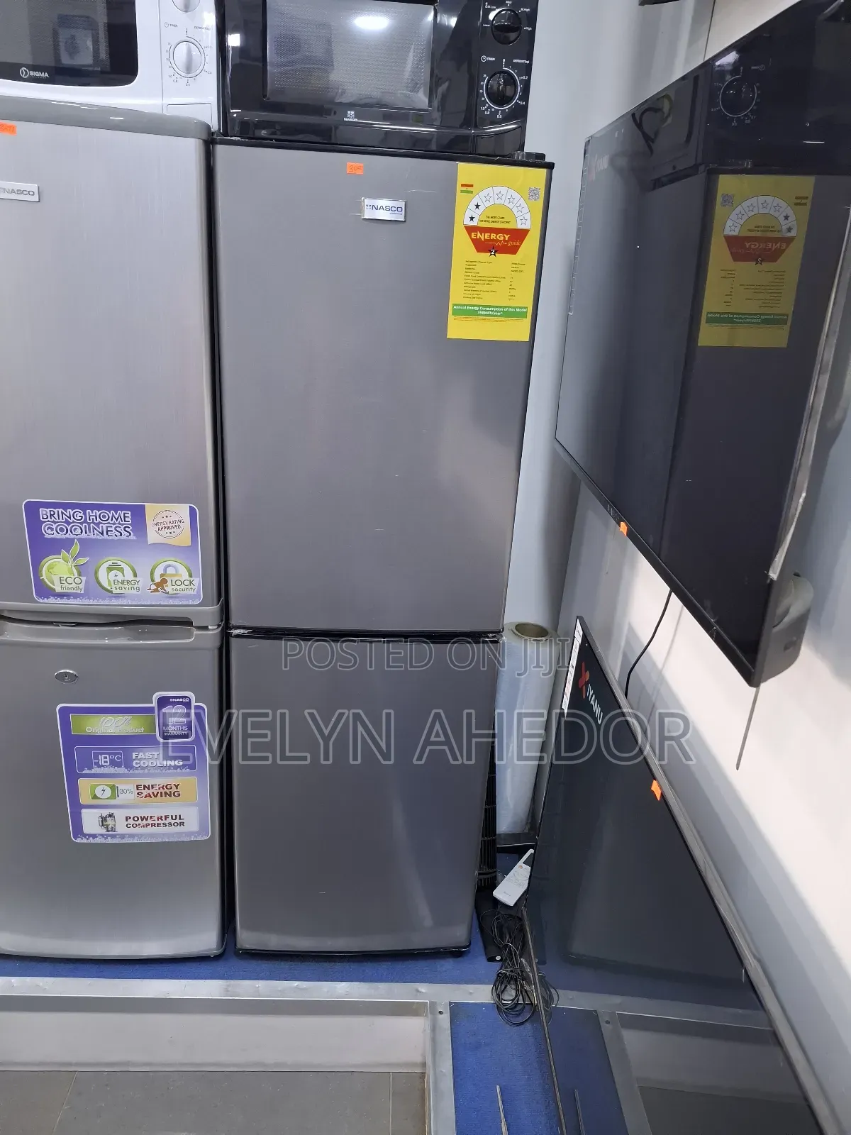 Wonderful Nasco Bottom Fridge 158 Litres Available