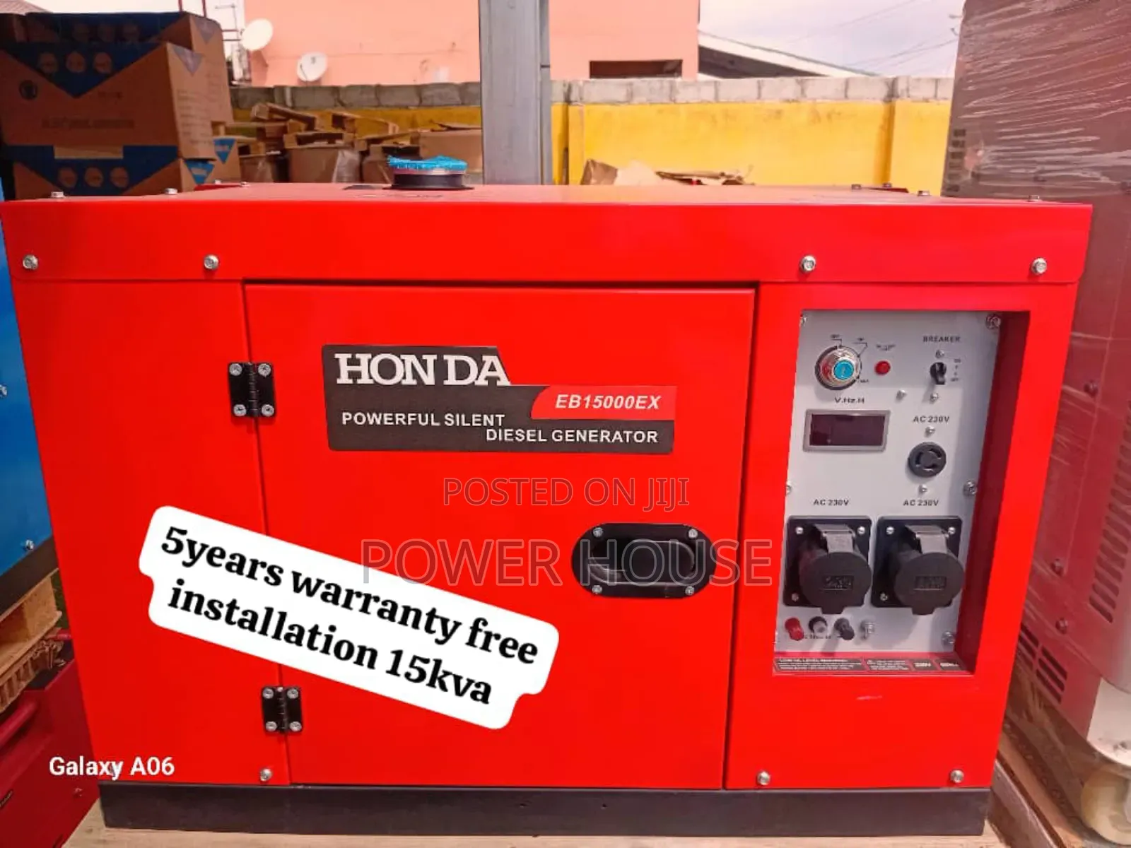 Super Legacy Amp 16500watts 15kva Honda Diesel Generator
