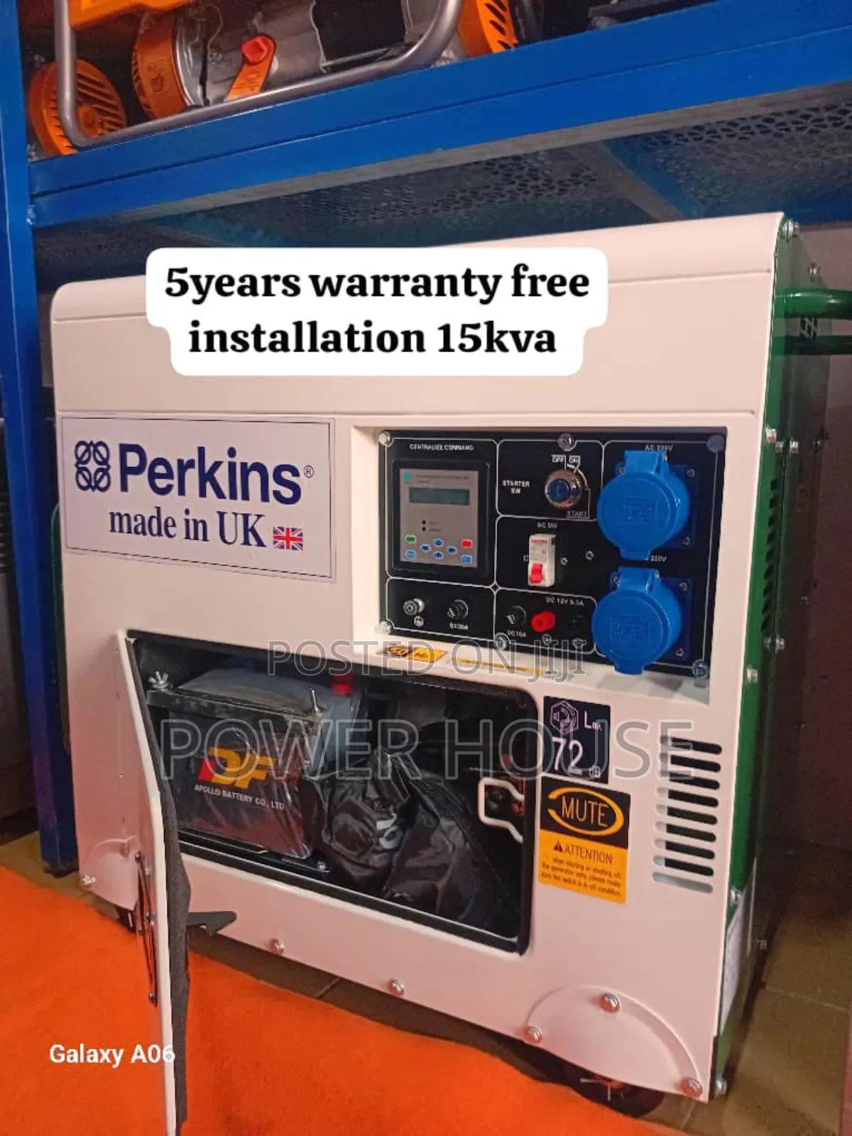 Super Ignite 15kva 16500watts Diesel Perkins Generator 15kva