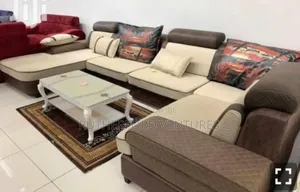 Foreign Leather Stoffen Sofa