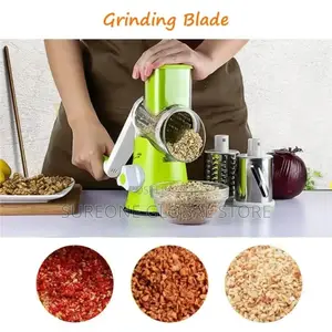 Slicing Grater Manual Rotary 3 in 1