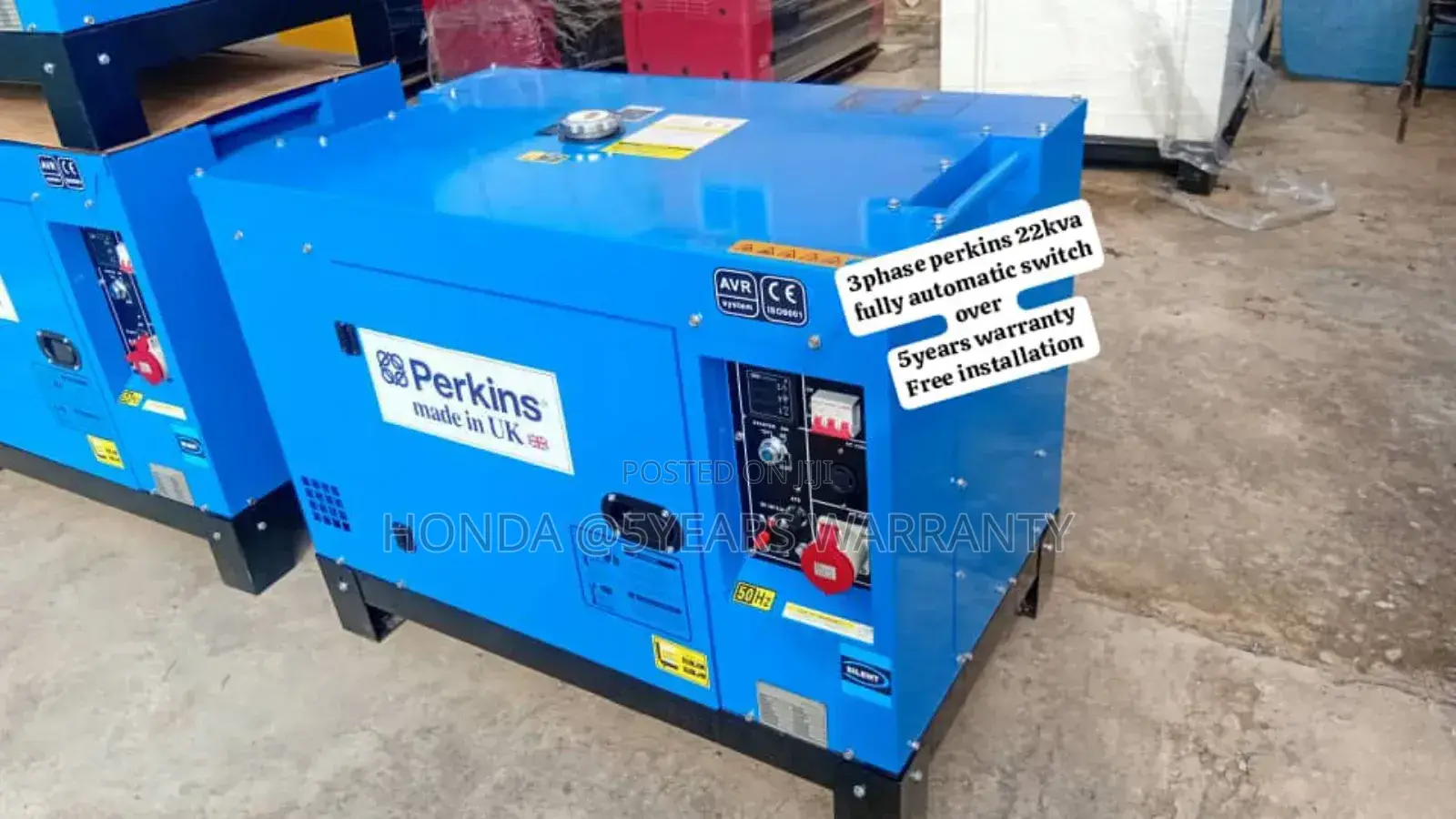Simply Energy Solutions 22kva 3phase Perkins Generator (Ats)