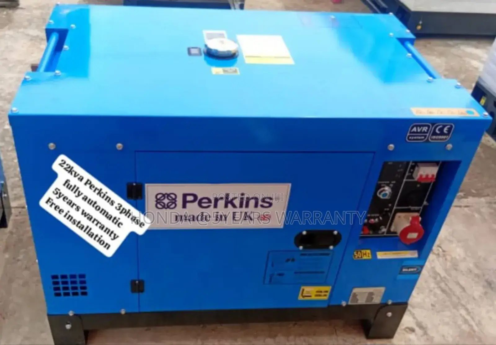 Energy Efficient Options Diesel 3phase 22kva Generator Ats
