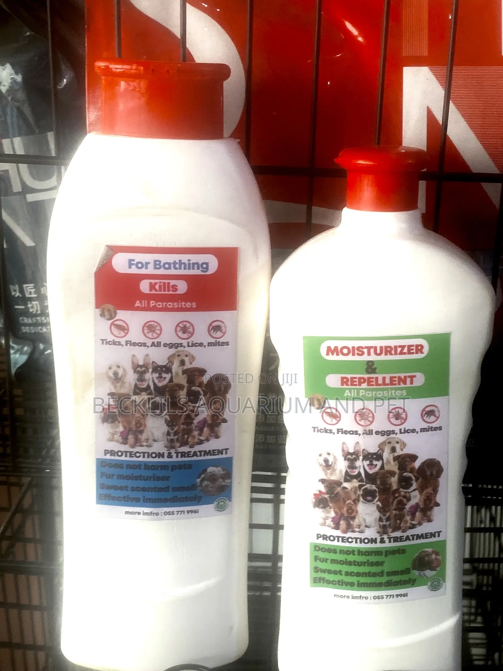 Effective Thick and Flea Shampoo With Moisturizer
