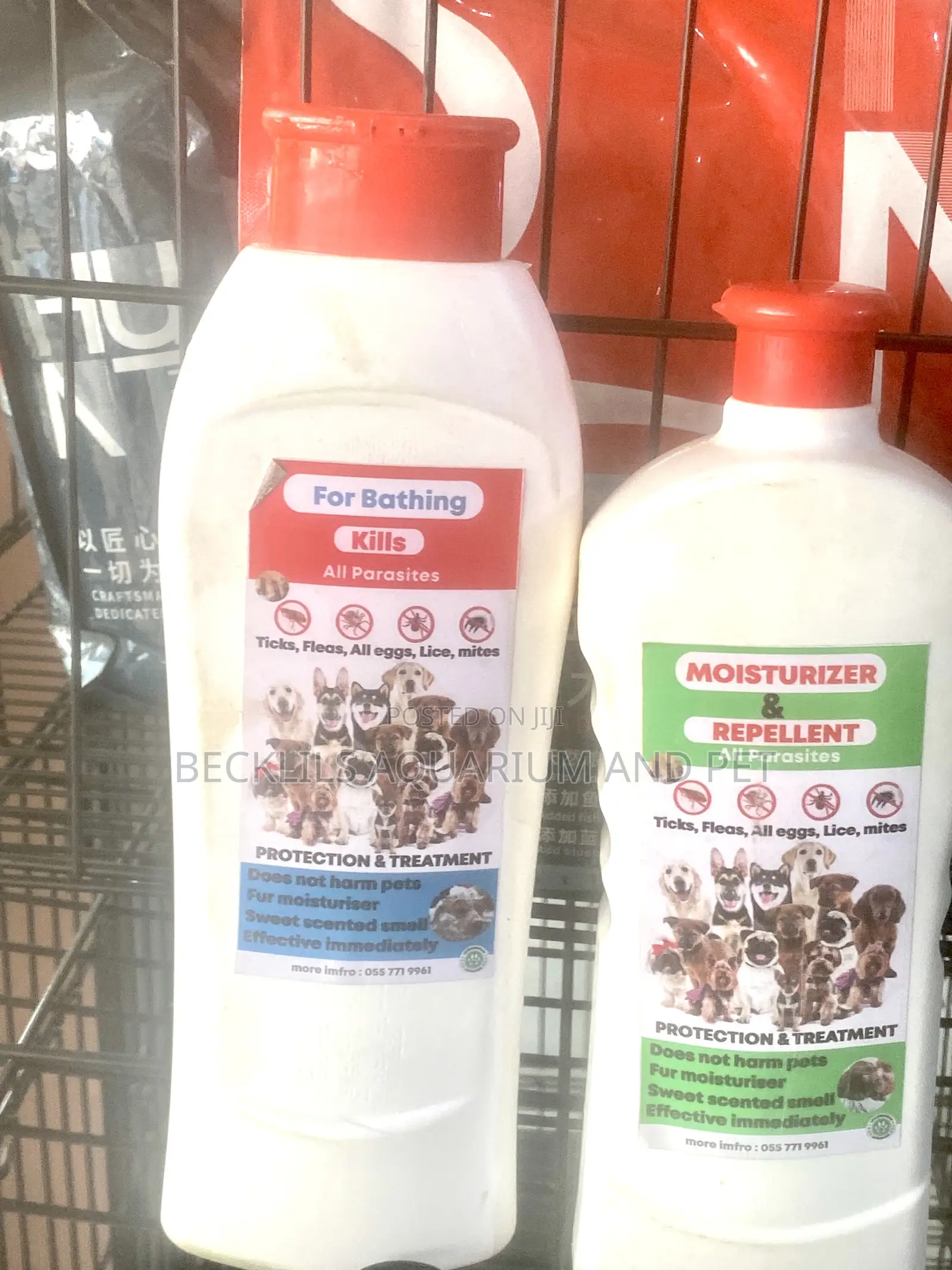Effective Thick and Flea Shampoo With Moisturizer