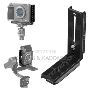 Universal L Bracket Vertical Plate for Gimbals Tripods
