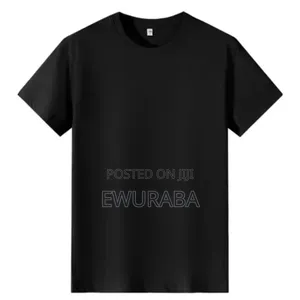 100%Cotton Plain Unisex T'shirt