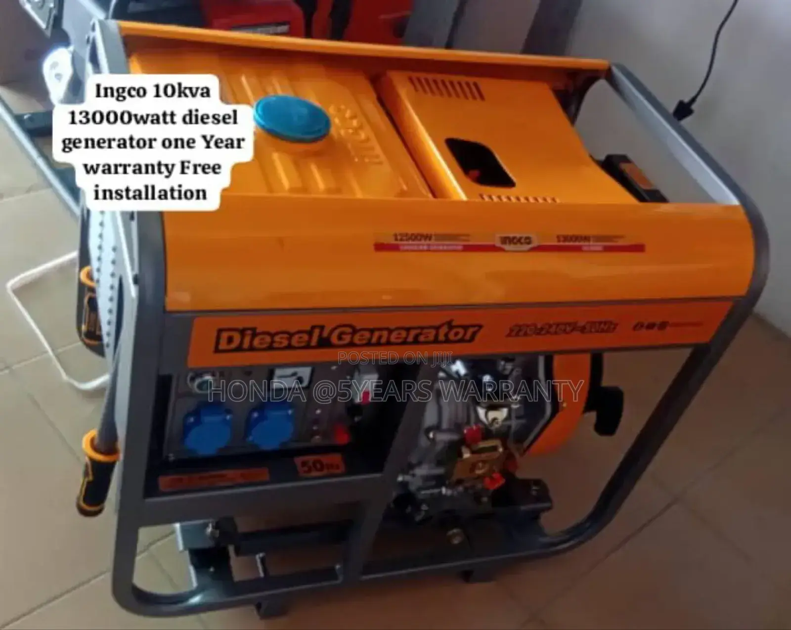 Power Zone Energy Ingco Generator 10kva 13000watt Diesel