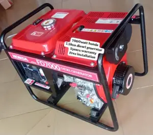 7000watt 7.5kva Honda Generator Diesel Engine 10kva 7.5kva