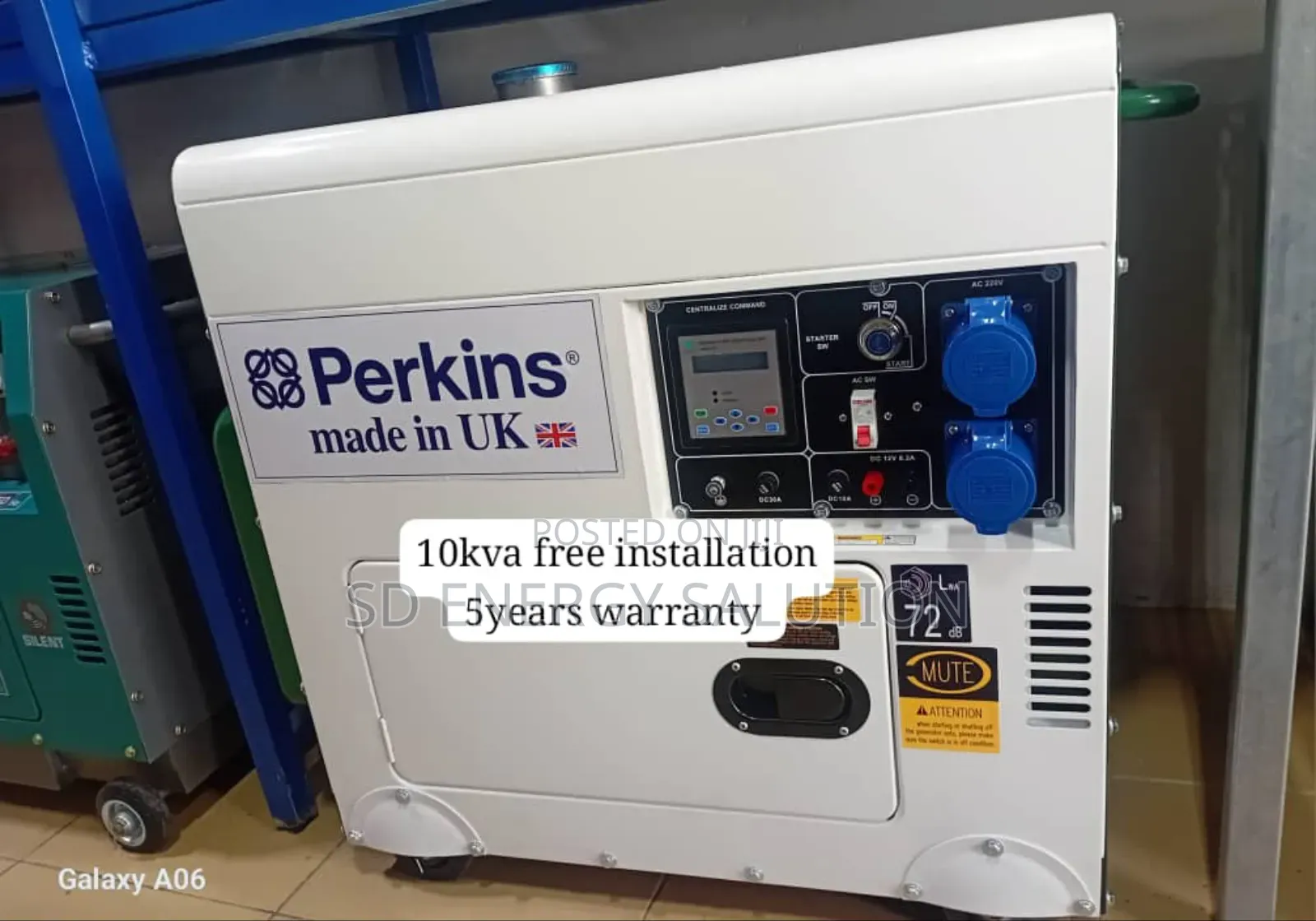 Power Sense Built in Perkins Diesel Generator Diesel Perkins