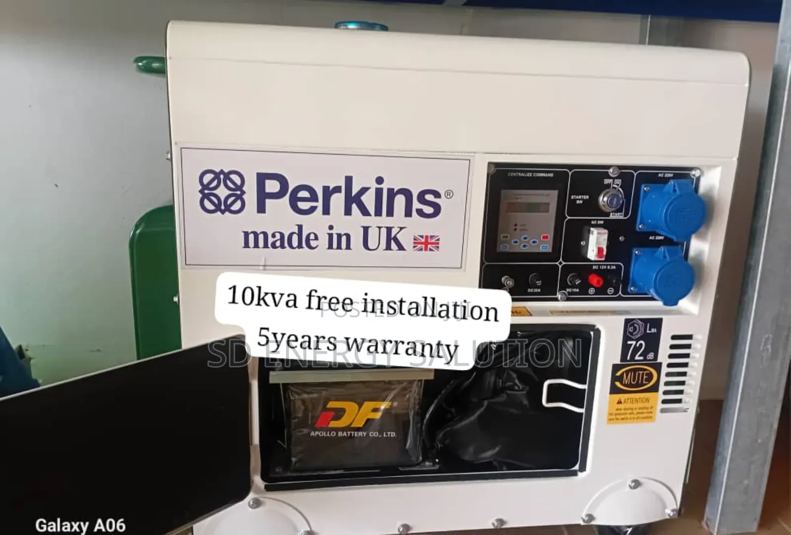 Sleek, Smart, Powerful Perkins Diesel Generator Diesel