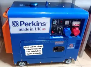 Availlable Perkins 3phase 10kva 13000watt Generator 10kva