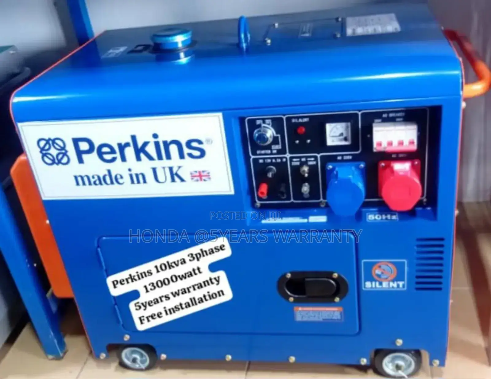 Choose Perkins 3phase 10kva 13000watt Generator Diesel 10kva