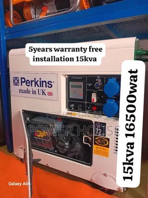 Beacon Eclipse Dock 15kva 16500watts Diesel Generator