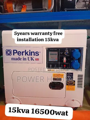 Beacon Phoenix Loop15kva 16500watts Diesel Perkins Generator