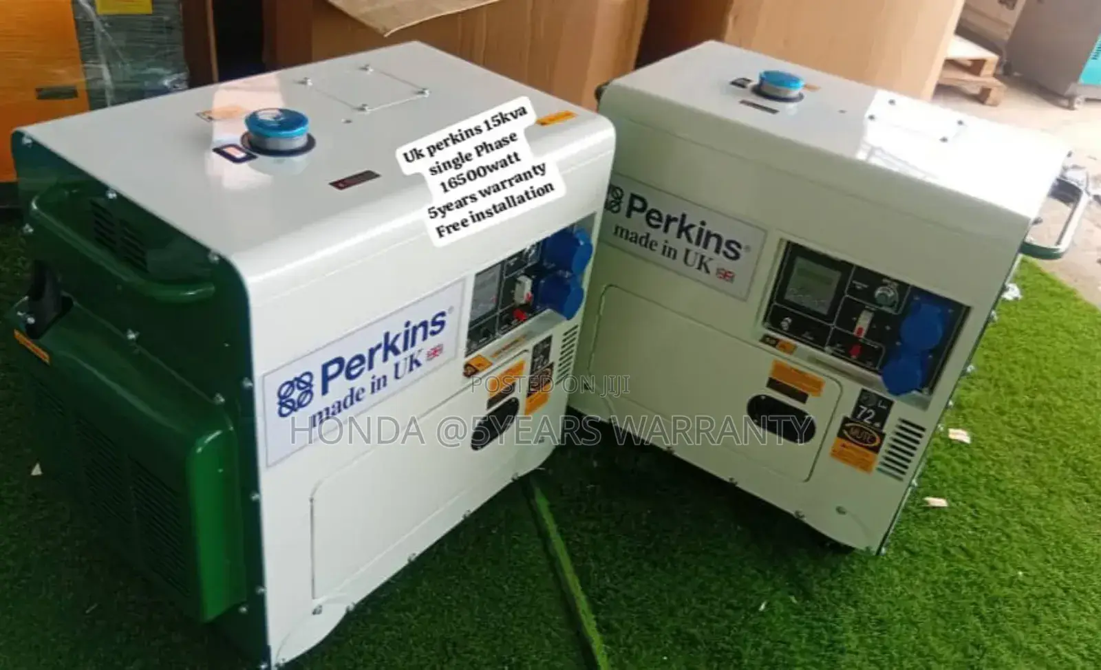 Correct Perkins Engine Generator 15kva 16500watt Diesel 15kv