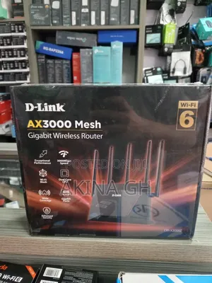 D-Link Ax3000 Mesh Gigabit Wireless Router Wi-Fi6 Dir-X3000z