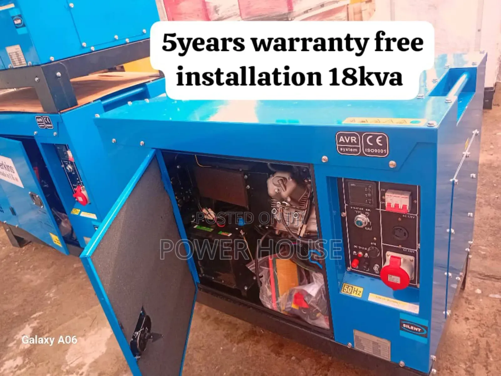 Beacon Onyx Matrix 18kva Diesel Generator Perkins 18kva