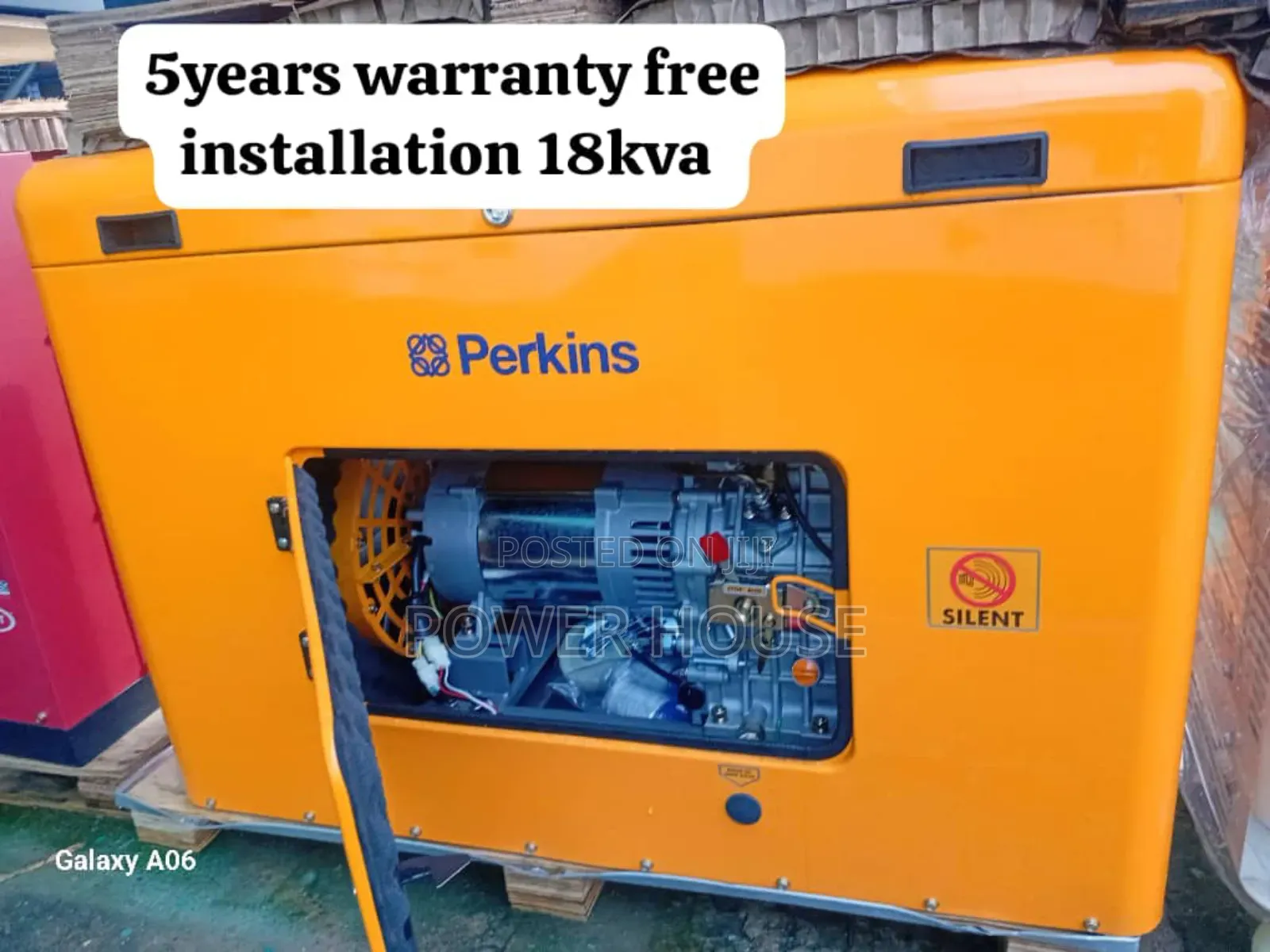 Beacon Zenith Force 18kva Perkins Generator Diesel 18kva