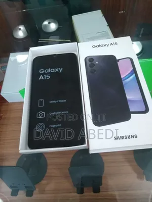 New Samsung Galaxy A15 128 GB Black