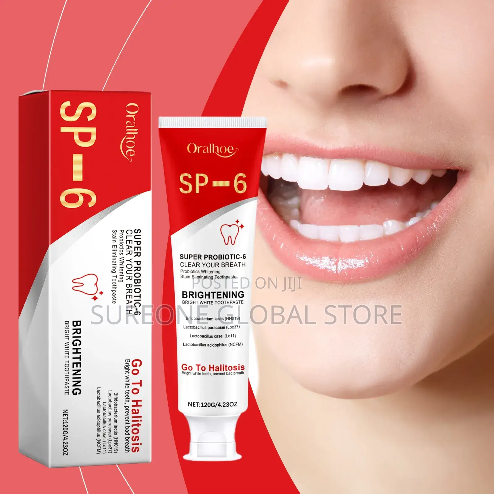 Original Sp-6 Probiotic Toothpaste Whiten Tooth Remove
