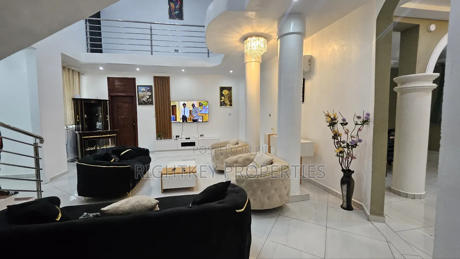 Furnished 5bdrm Maisonette in Rightkey, Kumasi Metropolitan for sale