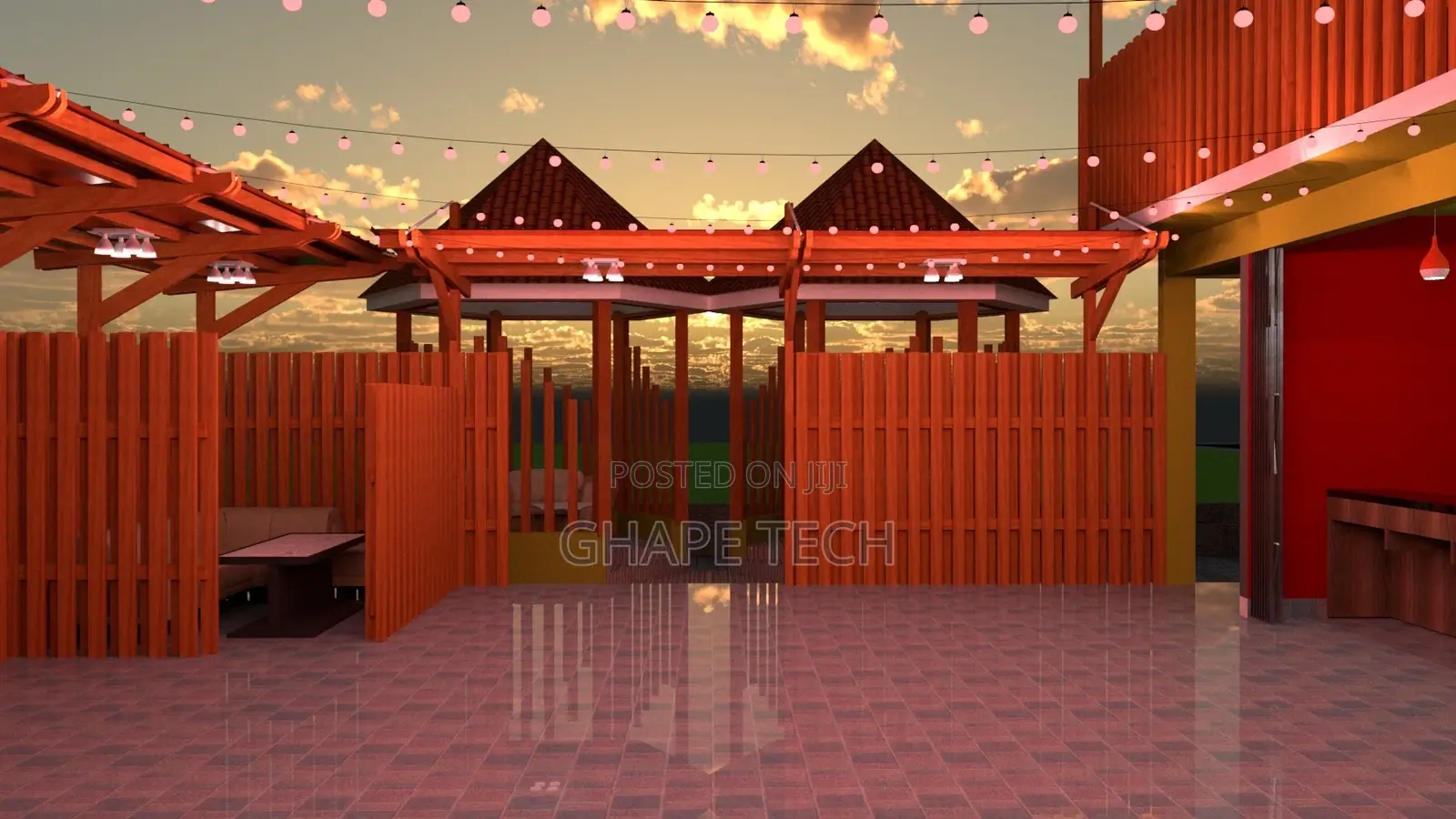 Modern Recreational Center and Pub Architectural Designs