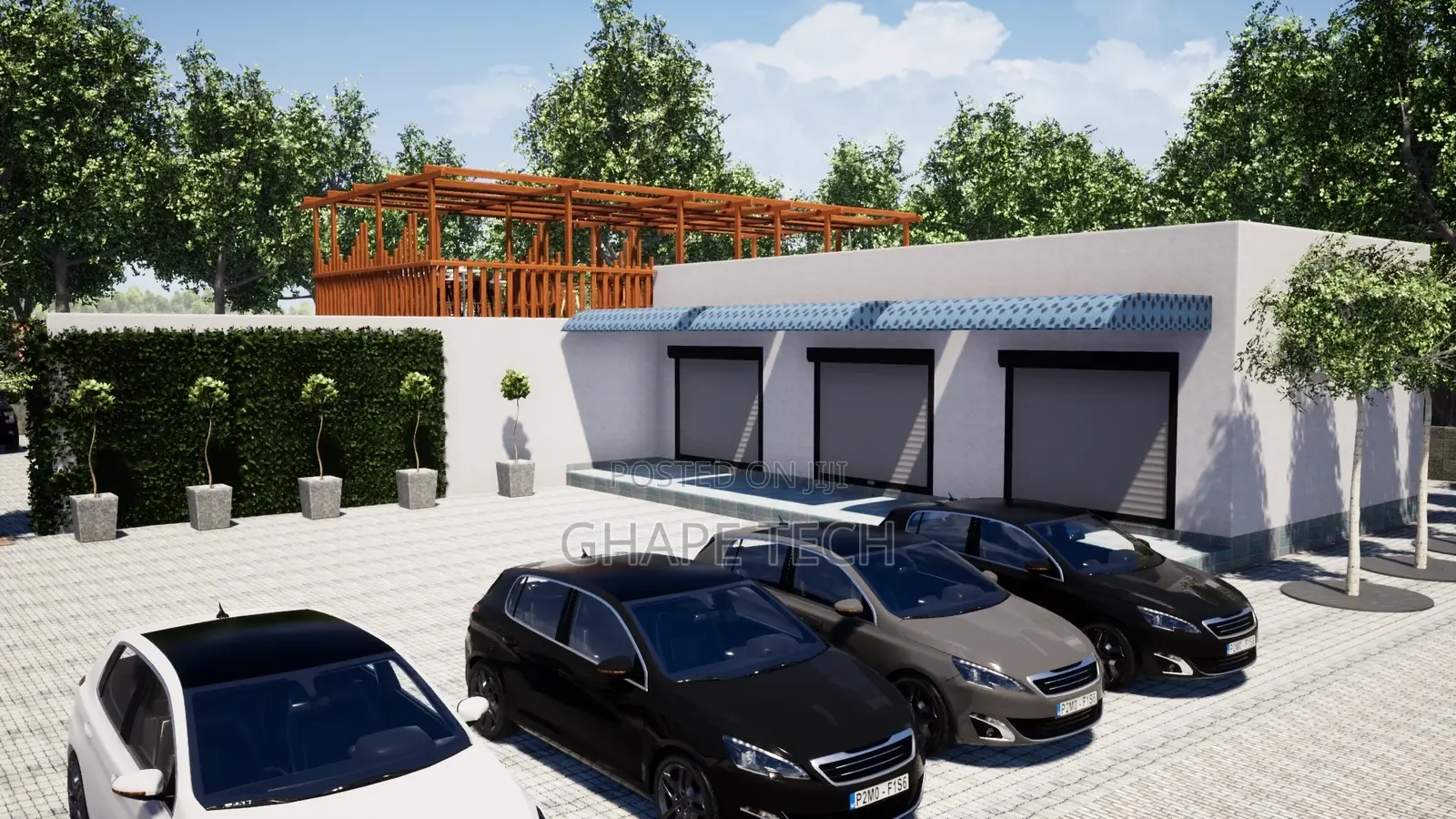Modern Recreational Center and Pub Architectural Designs