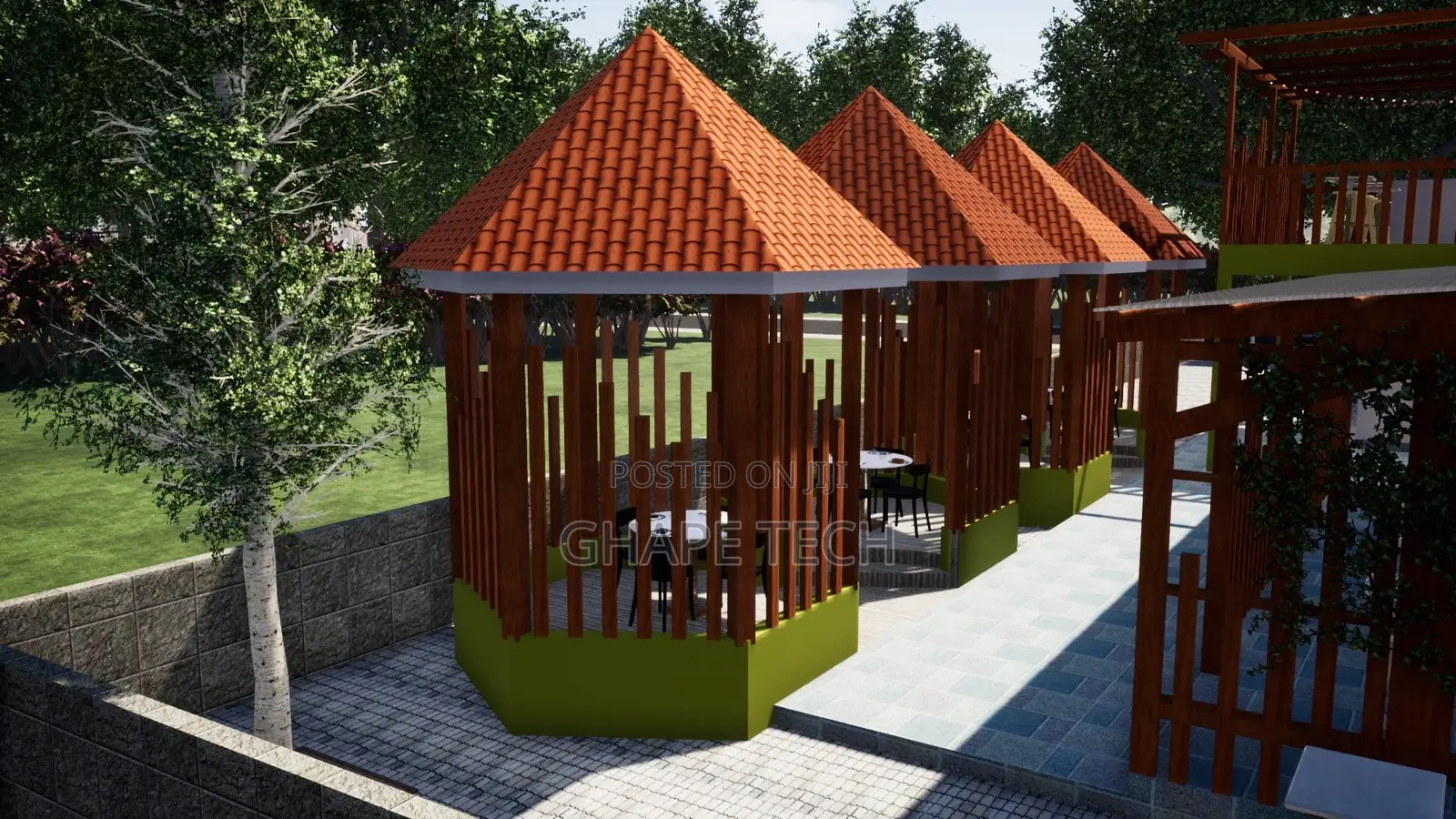 Modern Recreational Center and Pub Architectural Designs