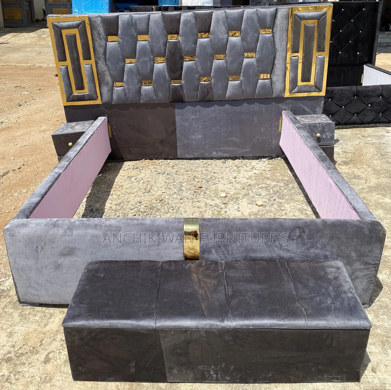 Complete Full Package QueenSize Bed(Payment After Delivery)