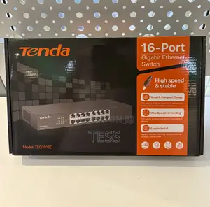 Tenda Teg1016d Unmanaged 16 Port Gigabit Switch Rackmount