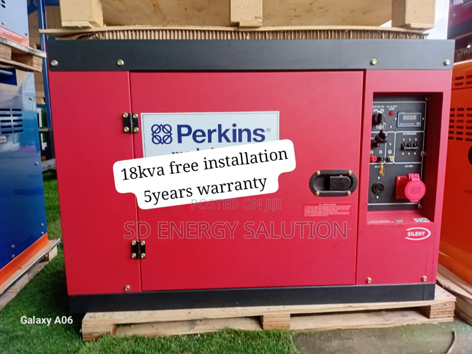 Stay on Stay Strong With Perkins 18kva Diesel Generator