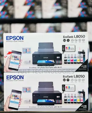 Epson Ecotank L8050 Photo and Id Card Printer