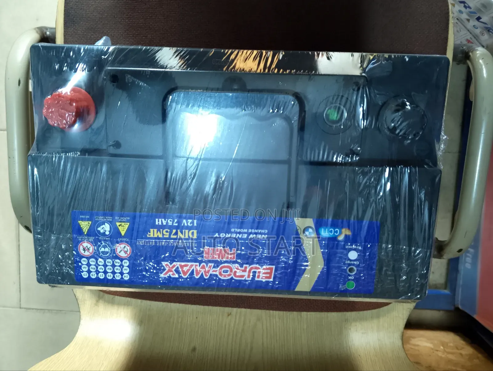 Car Battery Euro-Max 75ah/15 Plate
