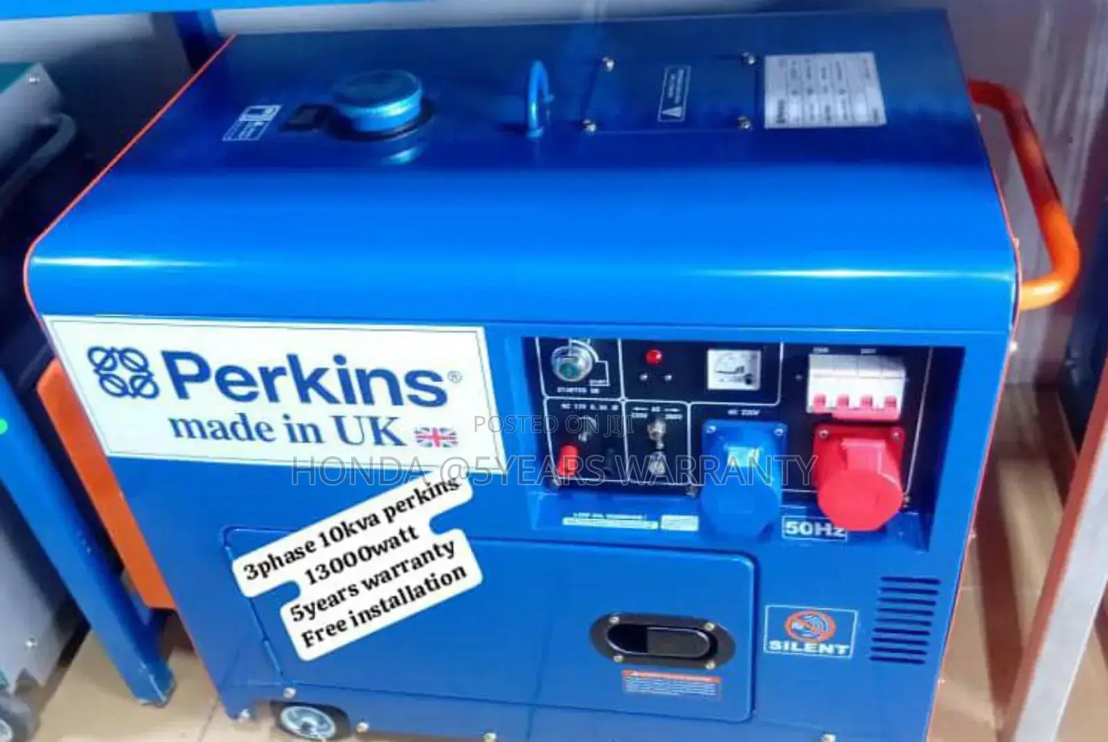 Diesel Silent 10kva Perkins 13000watt 3phase Perkins 10kva