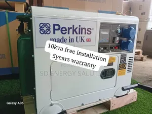 Work Hard Sound Soft Perkins 10kva Diesel 13000watts Diesel