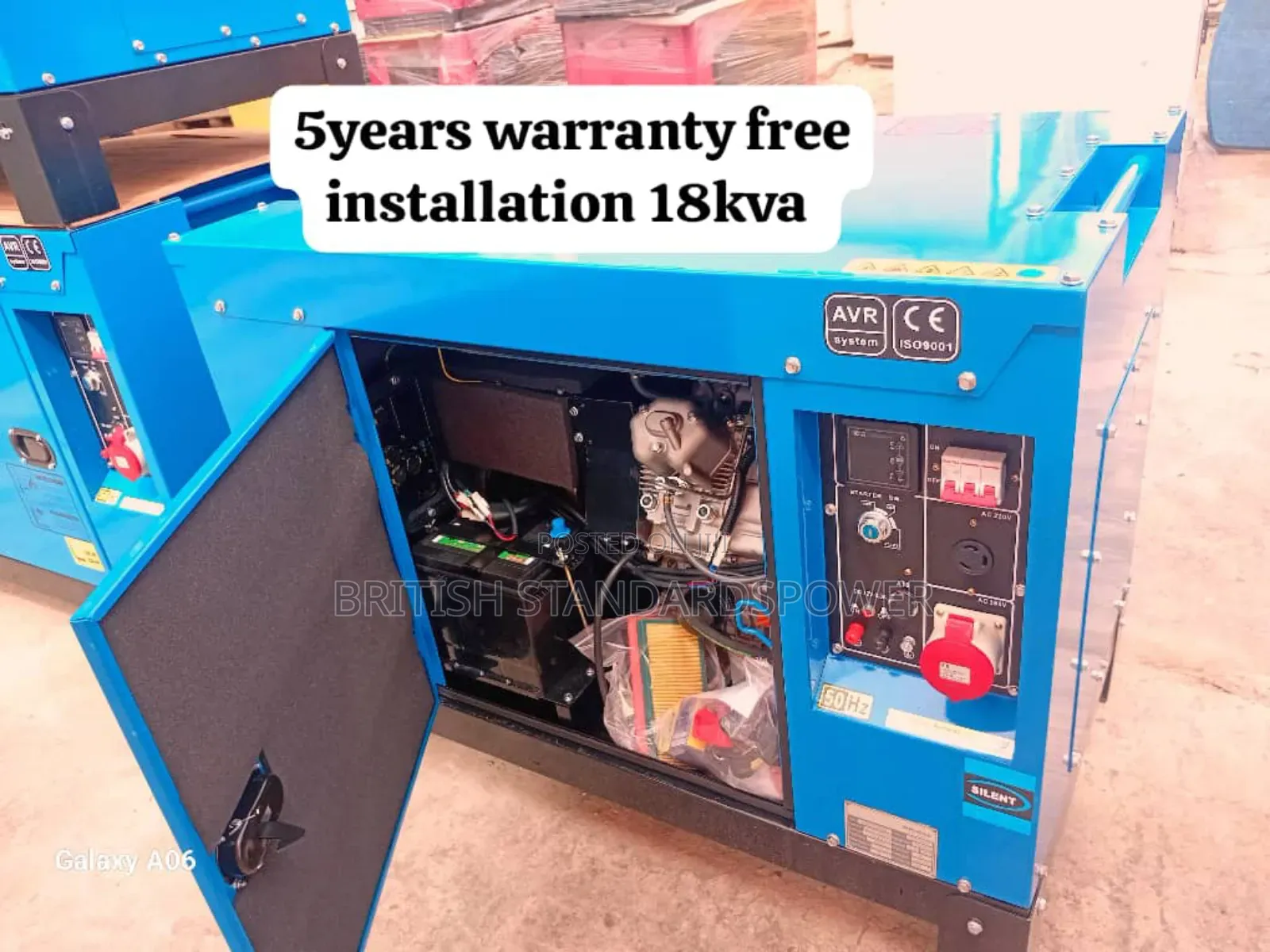 Power Backup System 18kva Silent Diesel Generator
