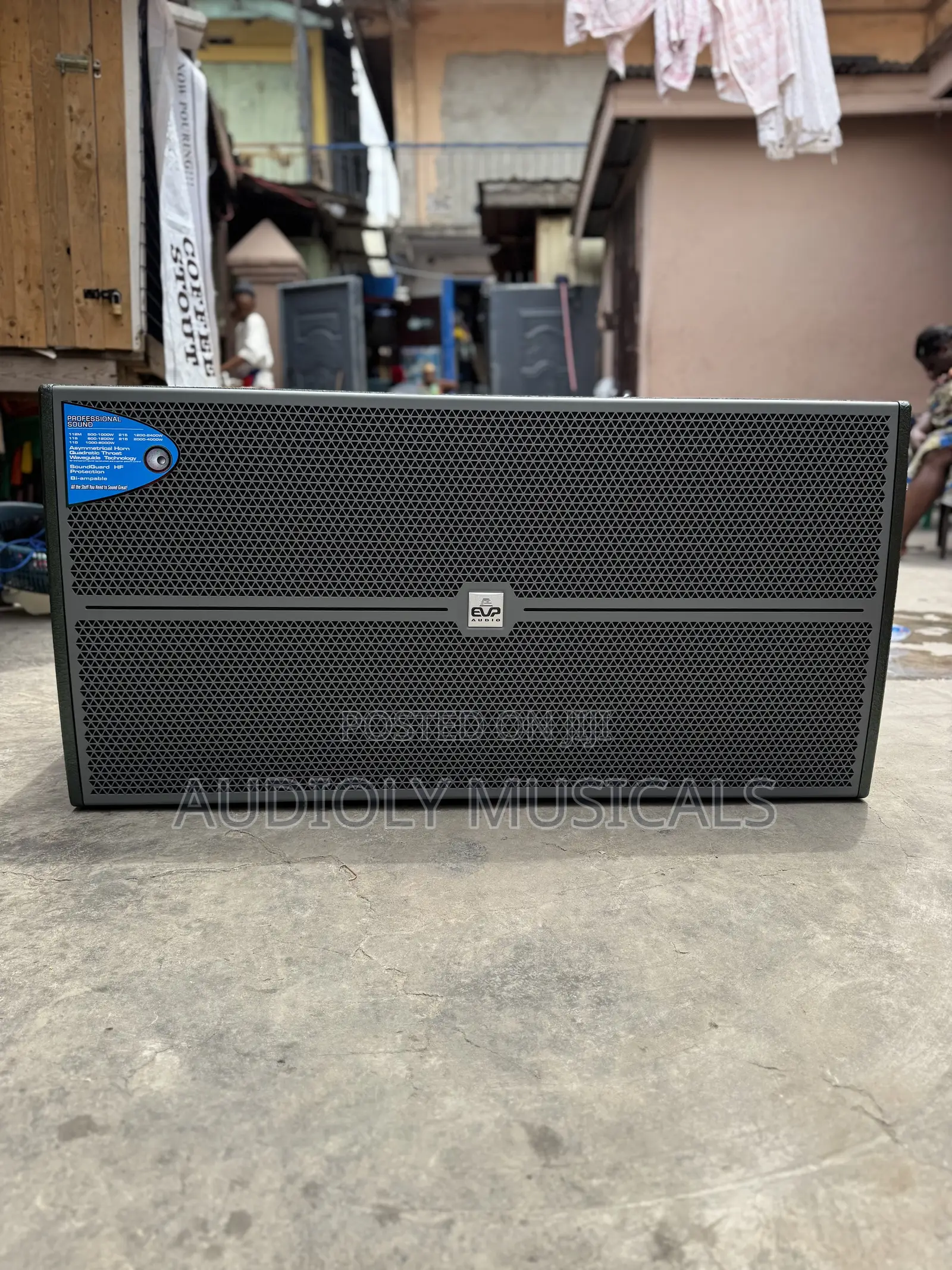 Evp-Double Bass Speaker(Pair)