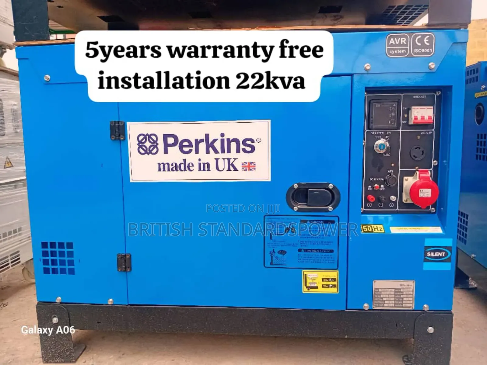 Impermeable 22kva Silent Diesel Generator
