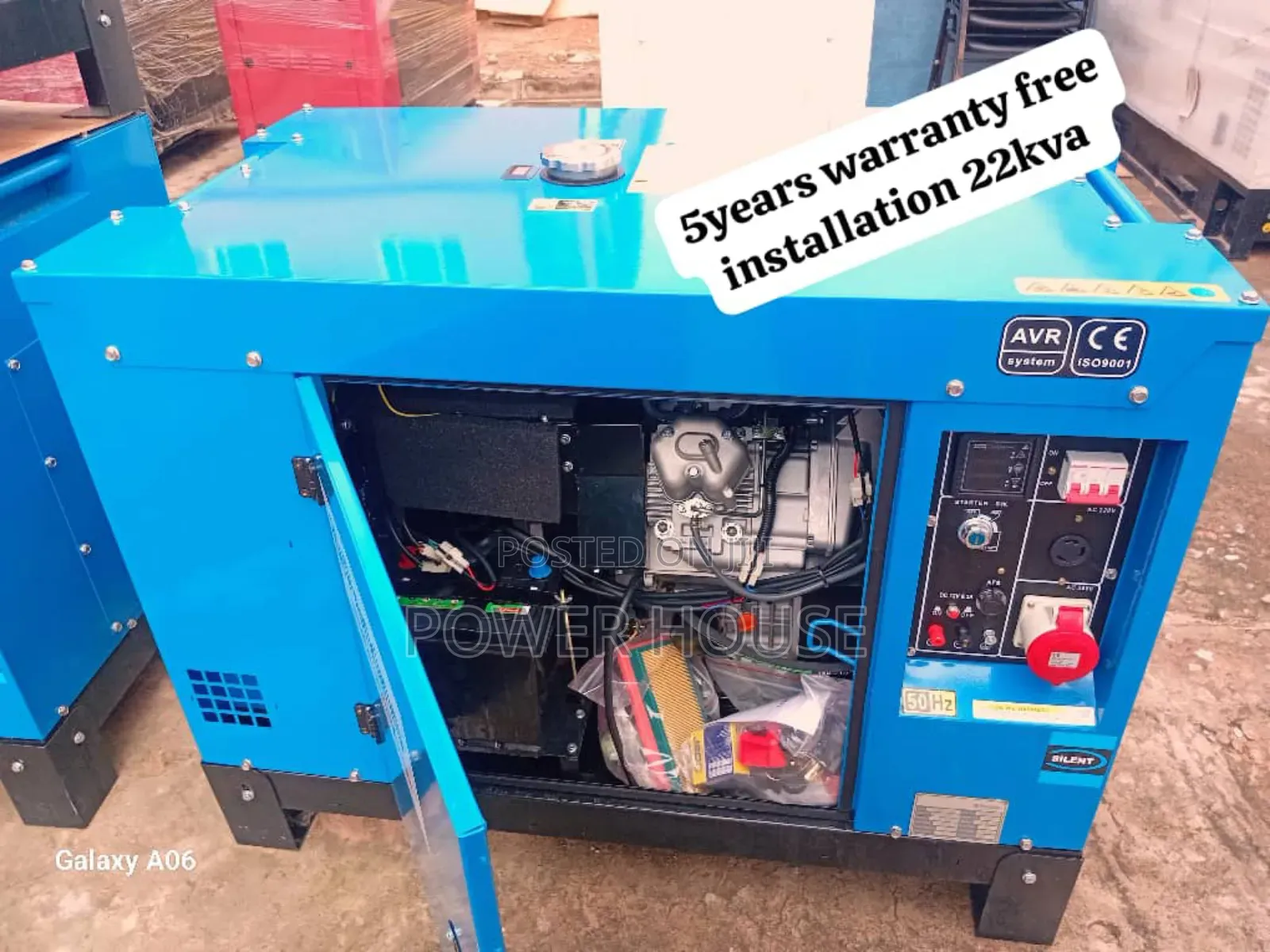 Elite Legacy Hub 22kva Perkins Diesel Generator 22kva