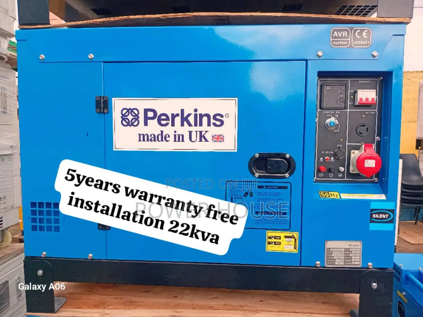 Elite Terra Sefex 22kva Perkins Generator Diesel 22kva