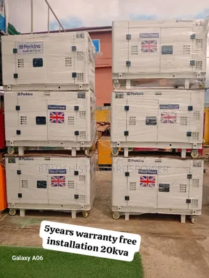 Powered Up 20kva Silent Diesel Generator Set