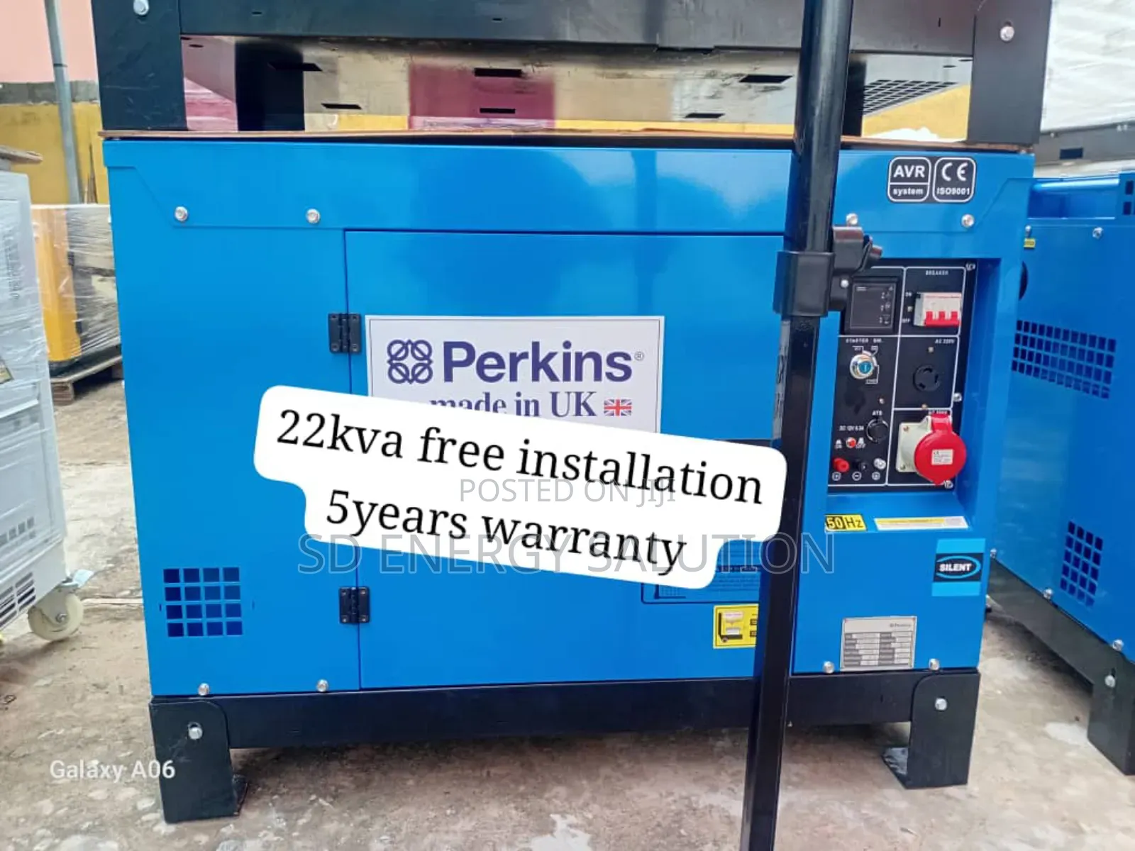 No Power Loss Just Gain Perkins Diesel Generator Diesel