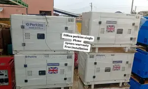 Uk Made Perkins 20kva Generator Diesel 22500watt Silent 20kv