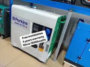Powered Up Perkins 15kva Silent Diesel Generator