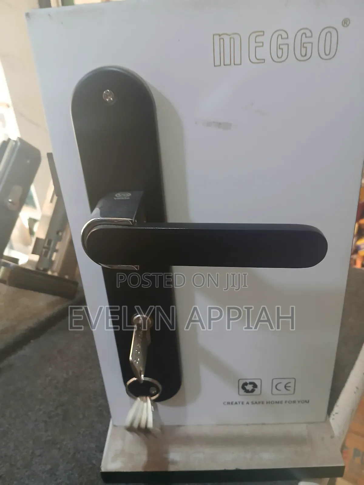 Black Vasto High Quality Door Lock